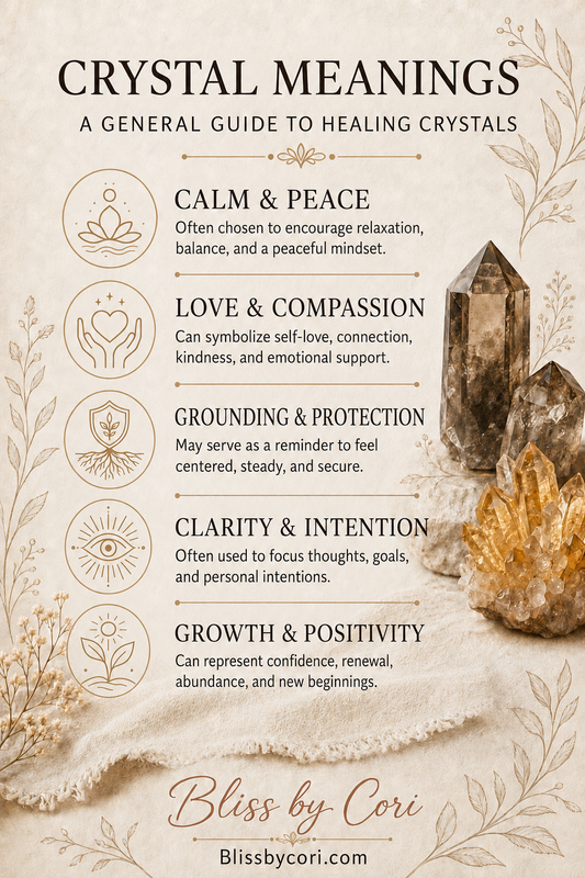 Gemstone Meanings: A Complete Guide to Healing Crystals