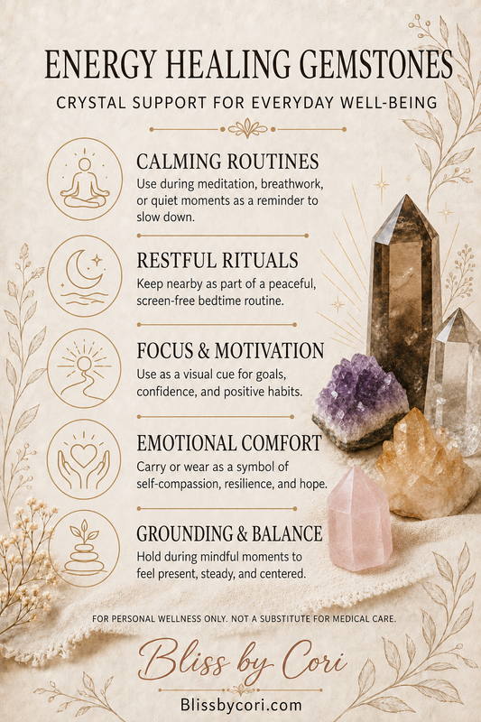 Energy Healing Gemstones - Healing Specific Ailments
