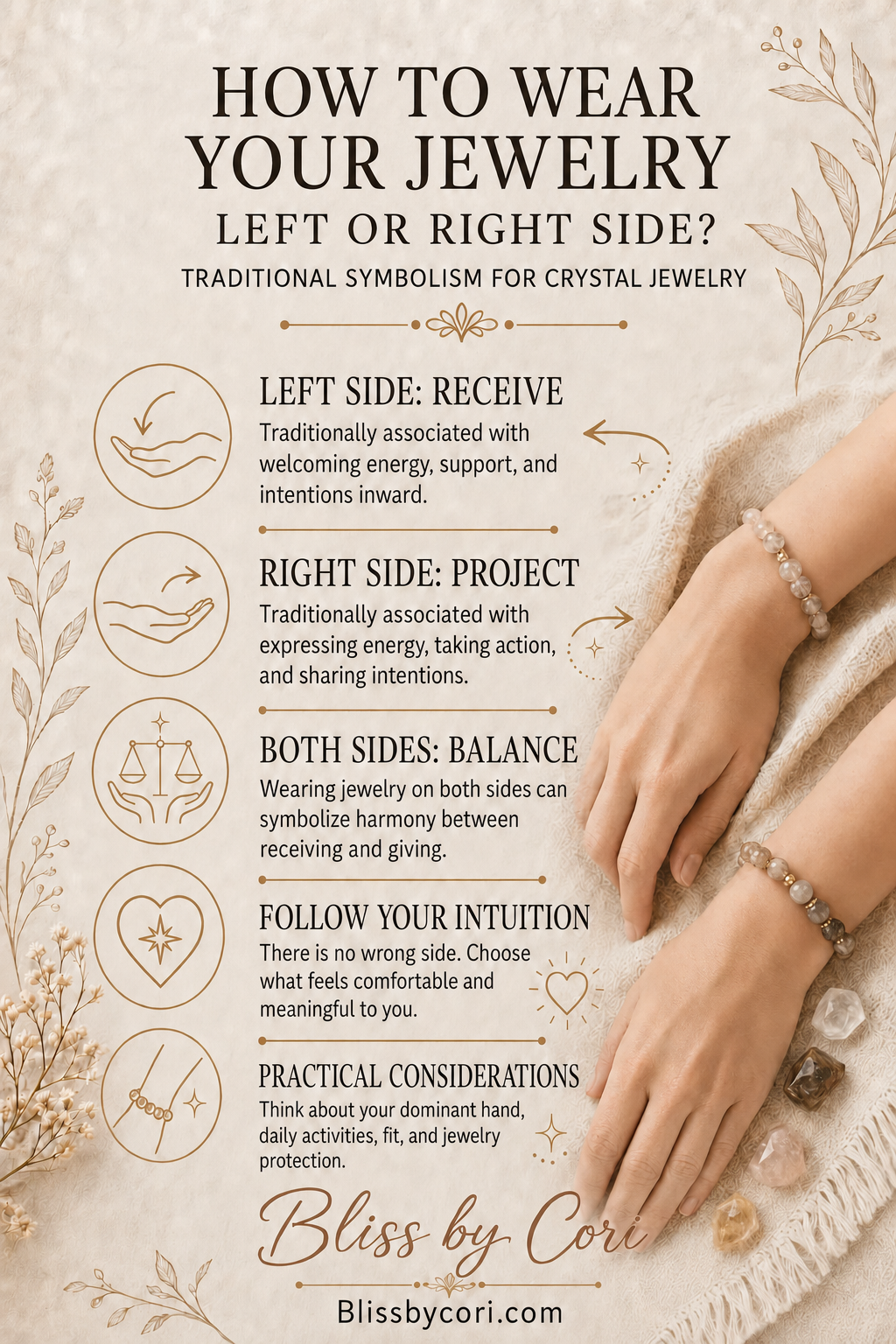 How To Wear Your Jewelry, Left or Right Side?