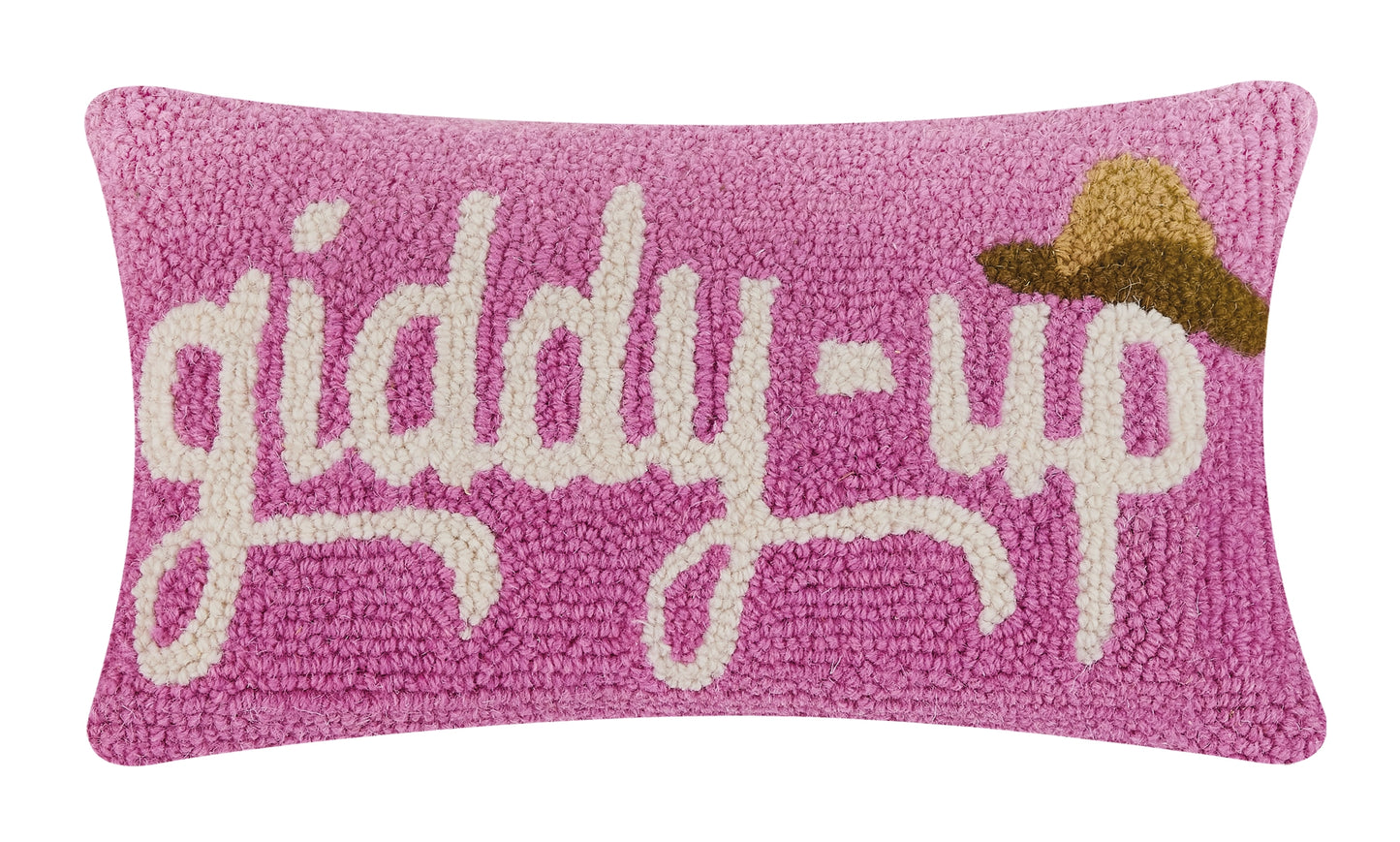 Giddy Up Hook Pillow-  Preorder For Mid May Shipment