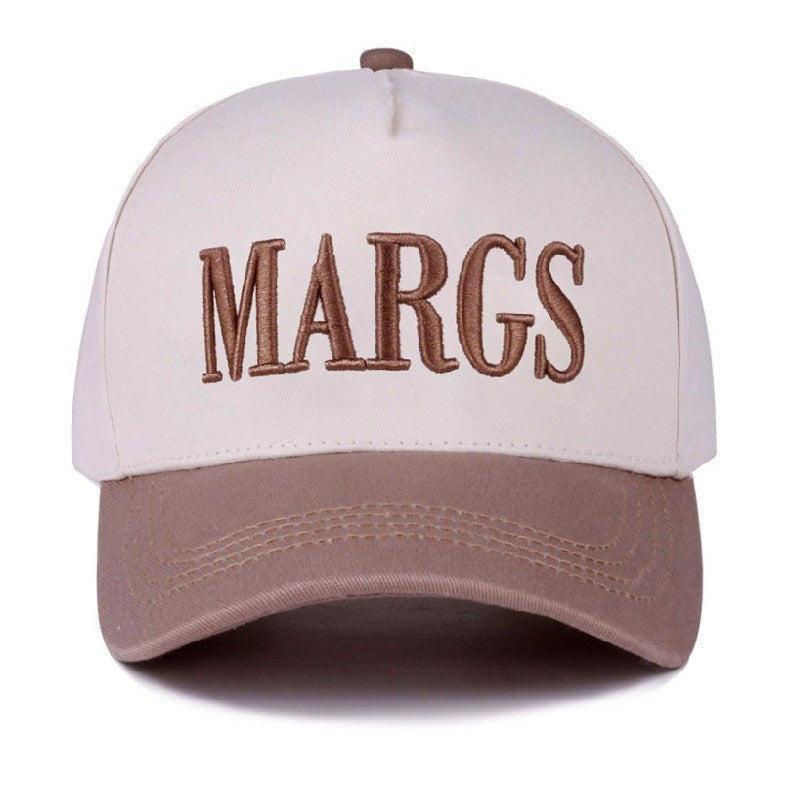 Margs Two Tone Canvas Cotton Cap & Colors - Available in 7 Colors