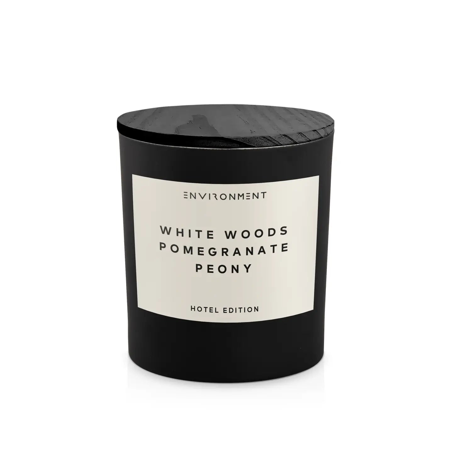 ENVIRONMENT Hotel Collection - Inspired By the Aria Hotel® Coconut/Soy Wax Candle White Woods | Pomegranate | Peony