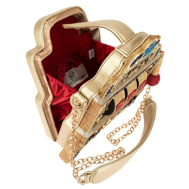 Mary Frances - Lucky 7 Beaded and Embellished Slot Machine Handbag