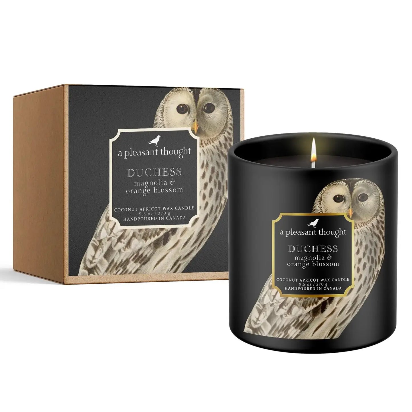 Duchess | Magnolia & Orange Blossom | Raven Candle -  A Pleasant Thought Candle Co