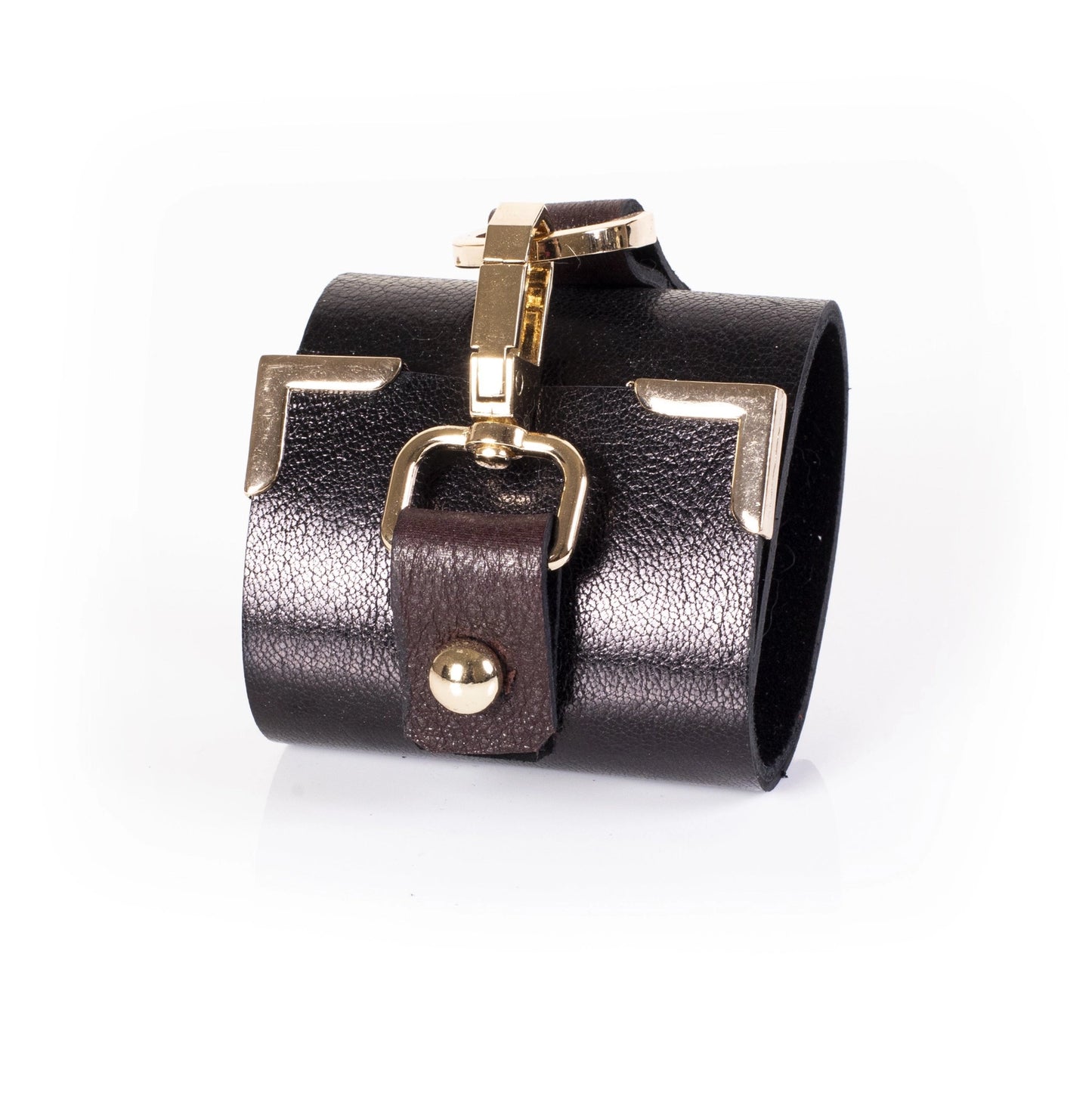 The Exotic Petal Leather Cuff Bracelet