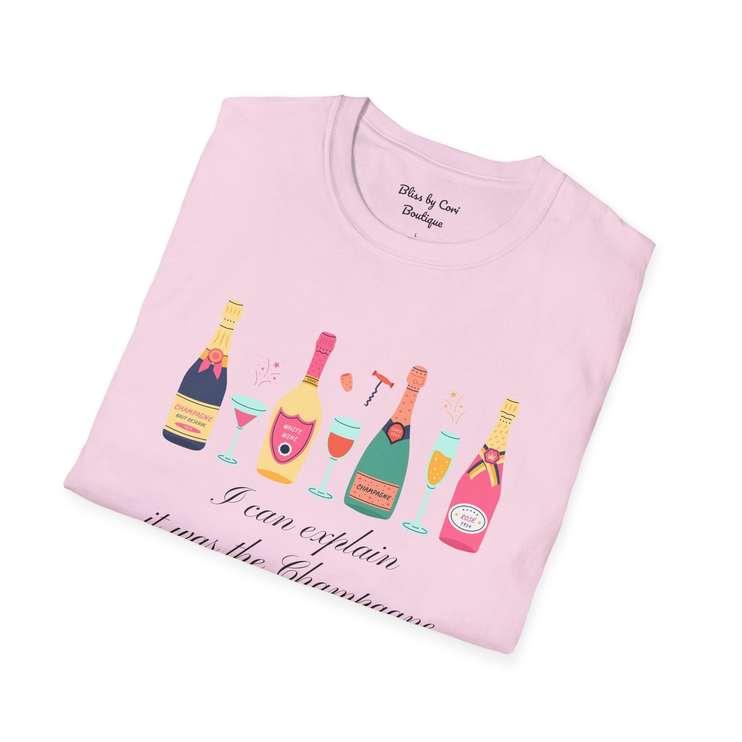 I Can Explain...It was The Champagne Softstyle T-Shirt Available In 14 Colors