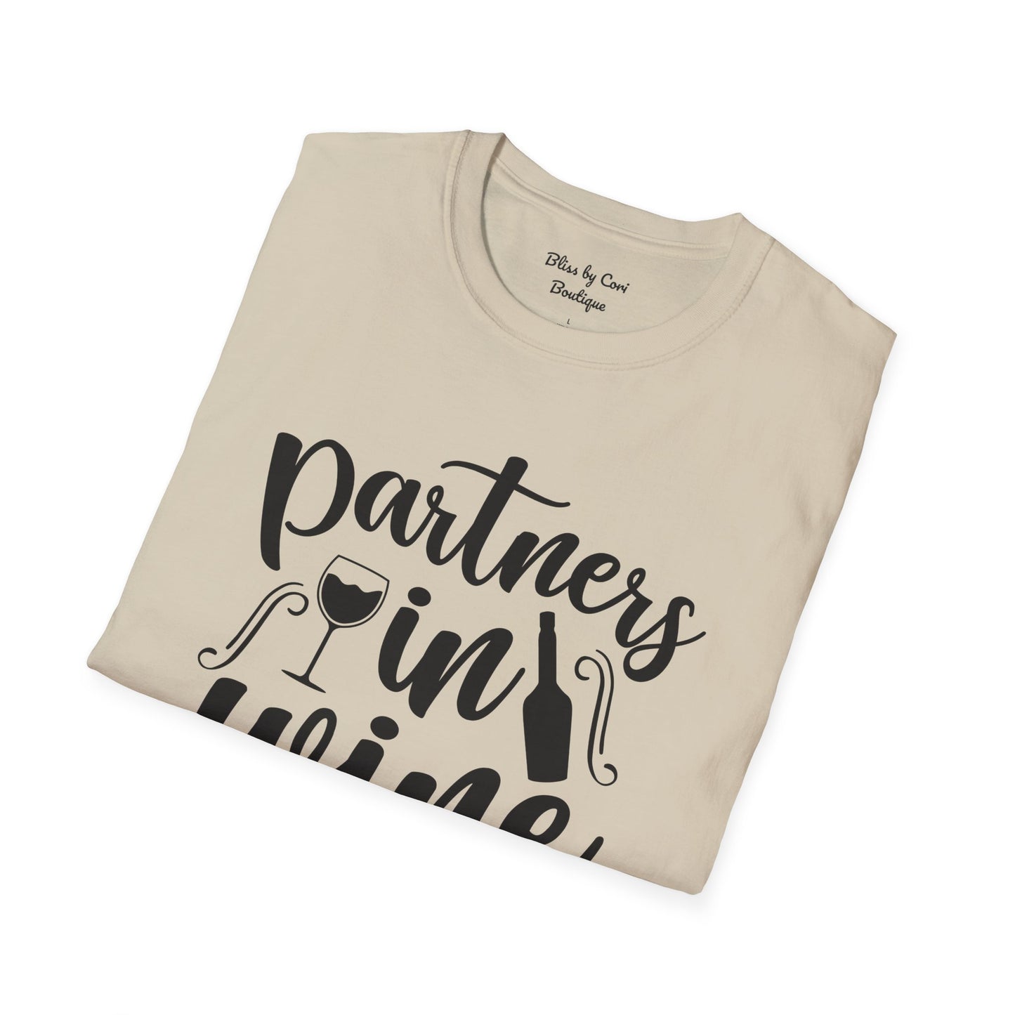 Partners In Wine Softstyle T-Shirt Available In 14 Colors