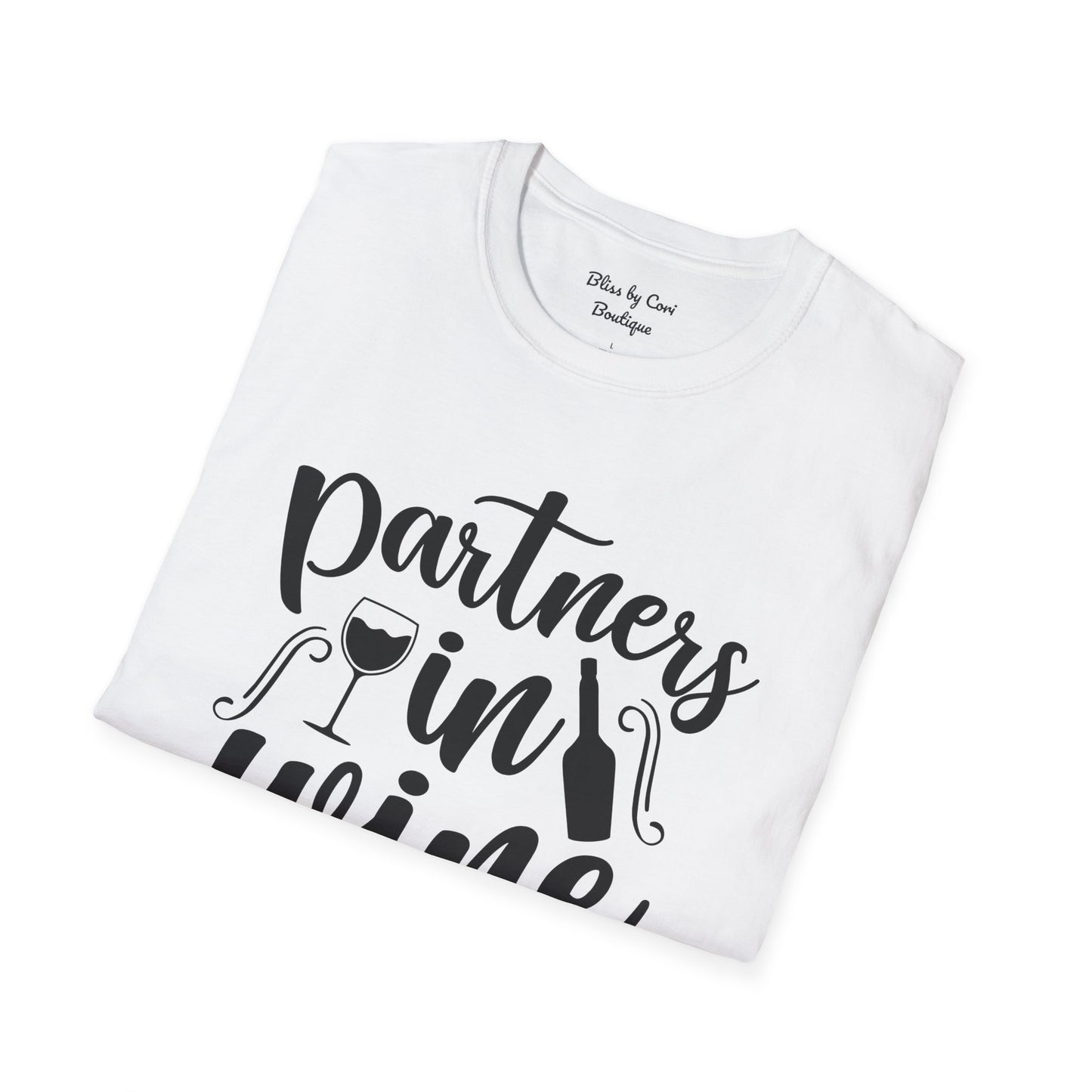 Partners In Wine Softstyle T-Shirt Available In 14 Colors