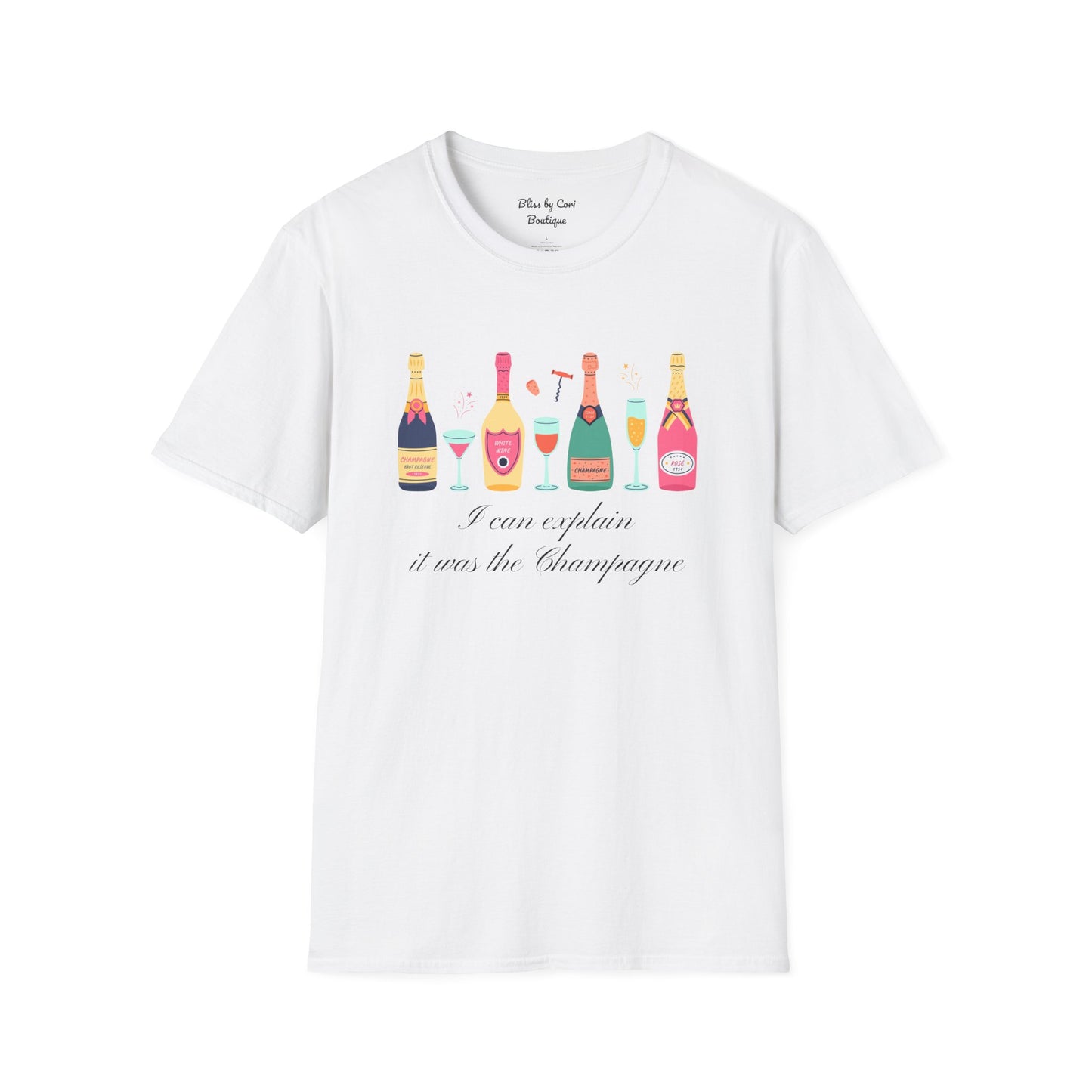 I Can Explain...It was The Champagne Softstyle T-Shirt Available In 14 Colors