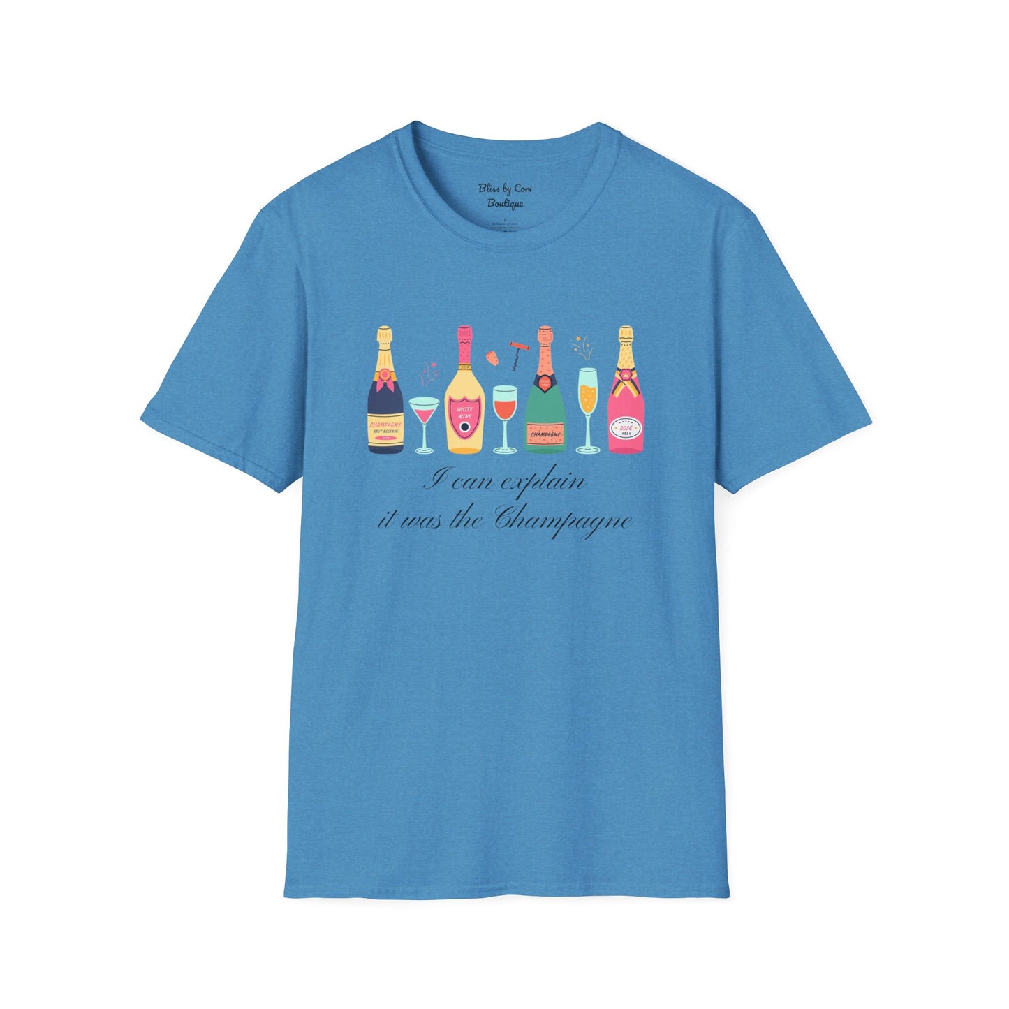 I Can Explain...It was The Champagne Softstyle T-Shirt Available In 14 Colors