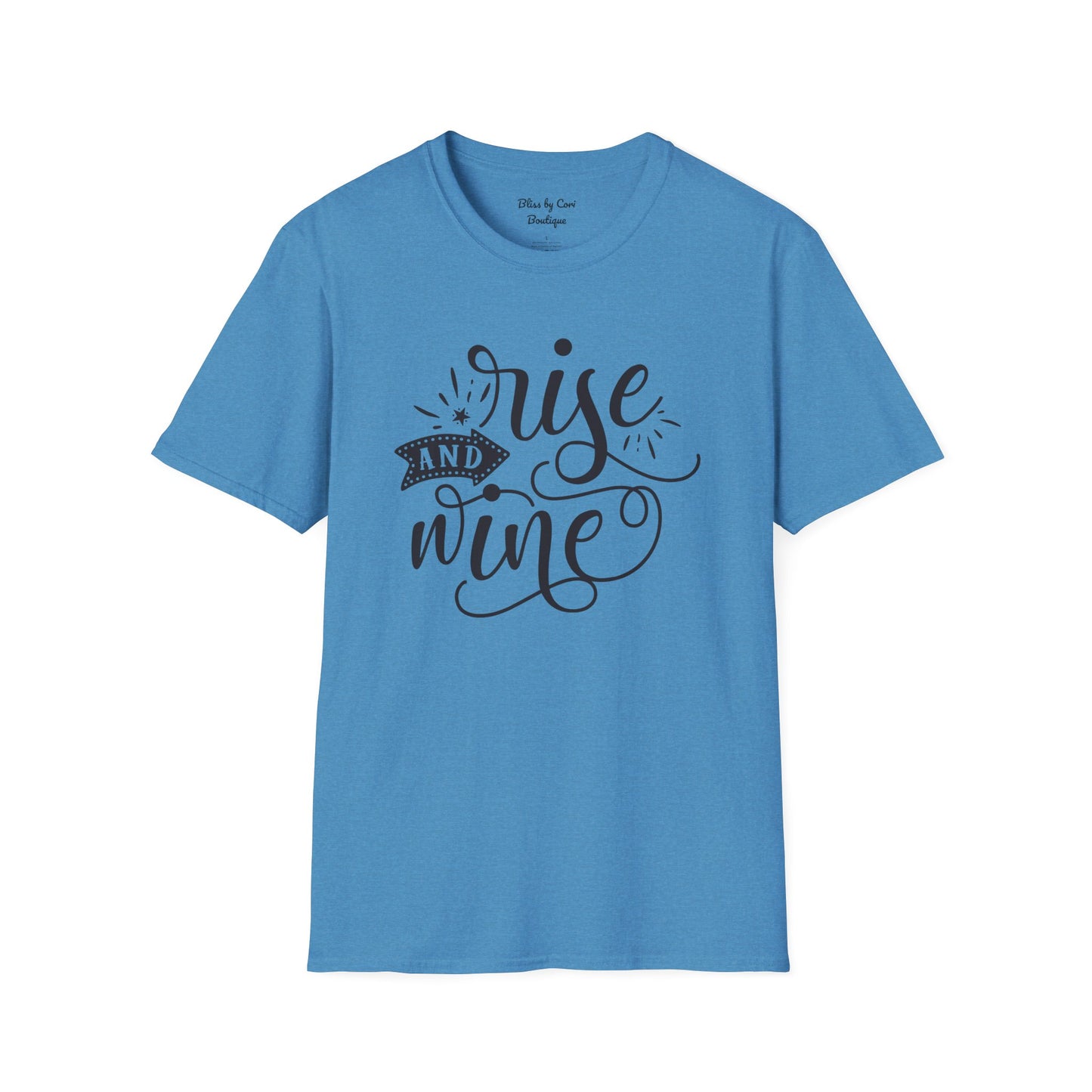 Rise & Wine Softstyle T-Shirt Available In 14 Colors