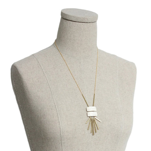 Handcrafted Geometric Pendant Necklace