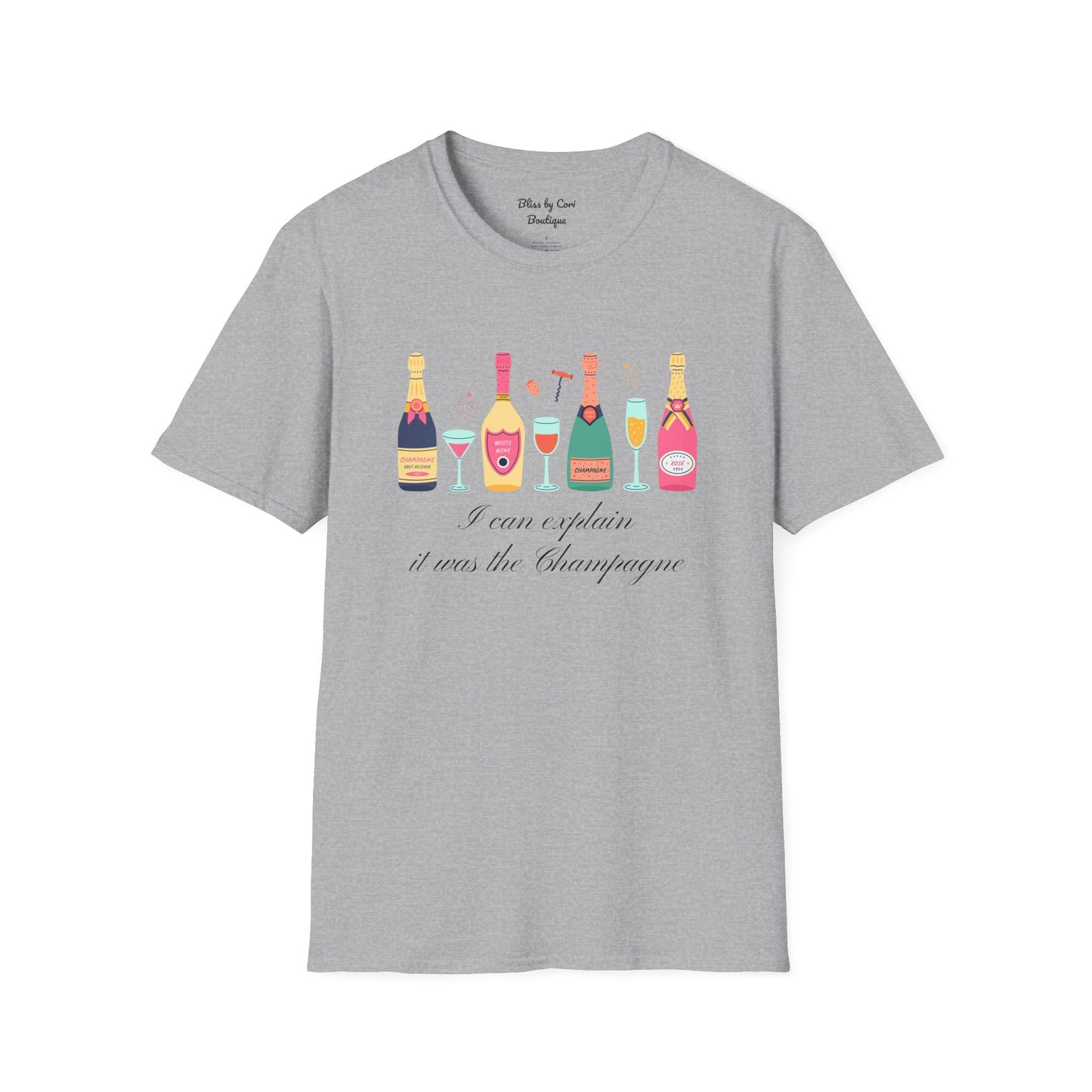 I Can Explain...It was The Champagne Softstyle T-Shirt Available In 14 Colors