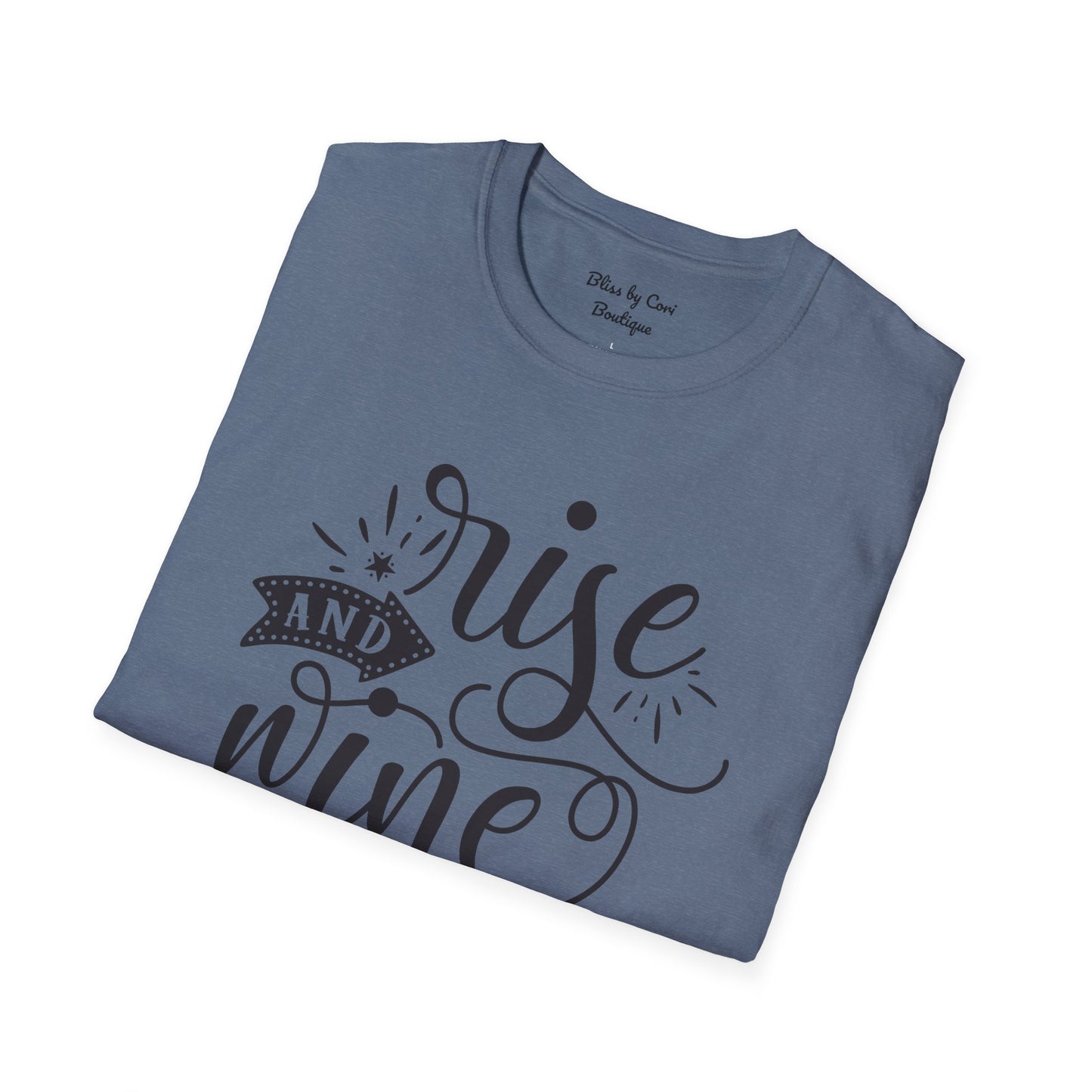 Rise & Wine Softstyle T-Shirt Available In 14 Colors