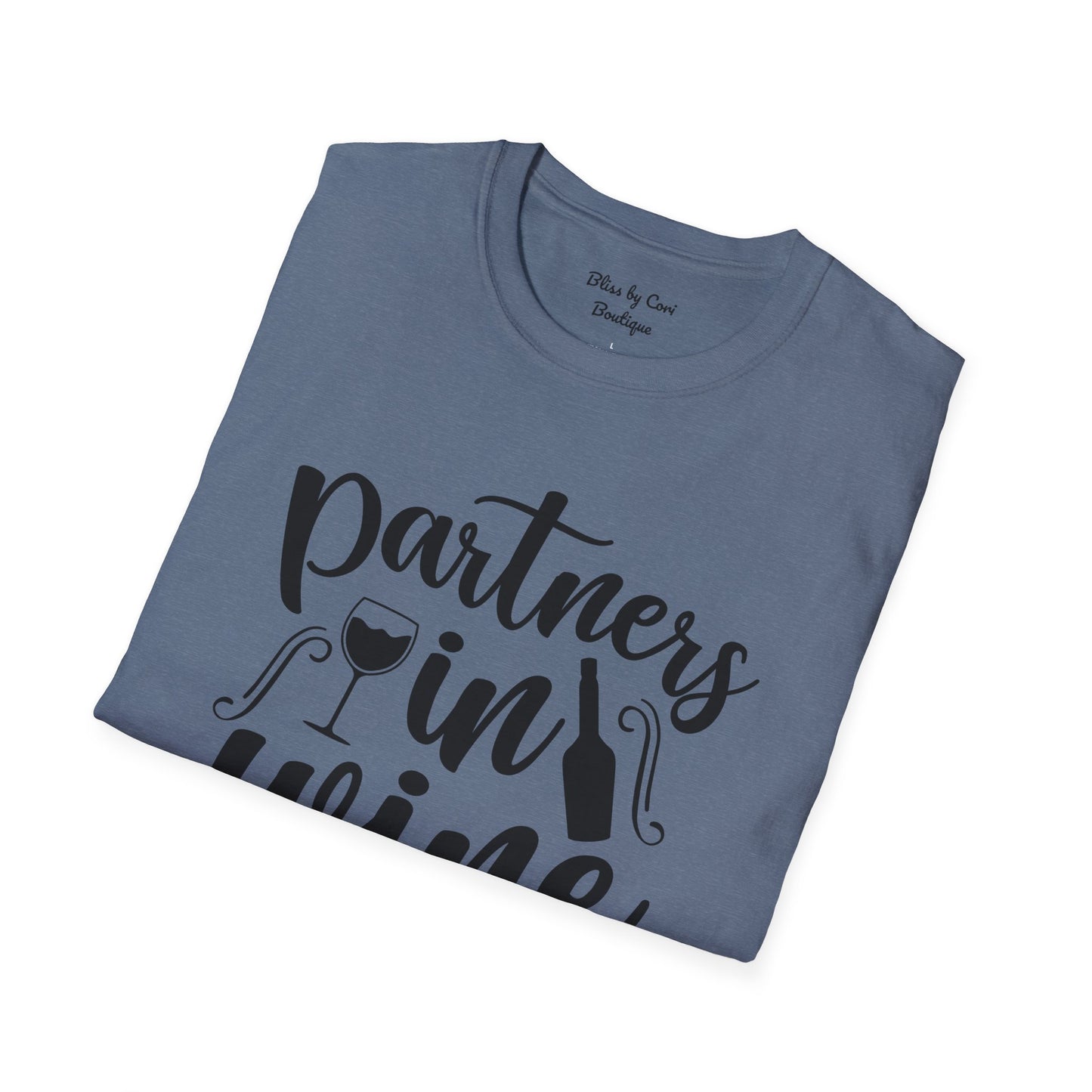 Partners In Wine Softstyle T-Shirt Available In 14 Colors