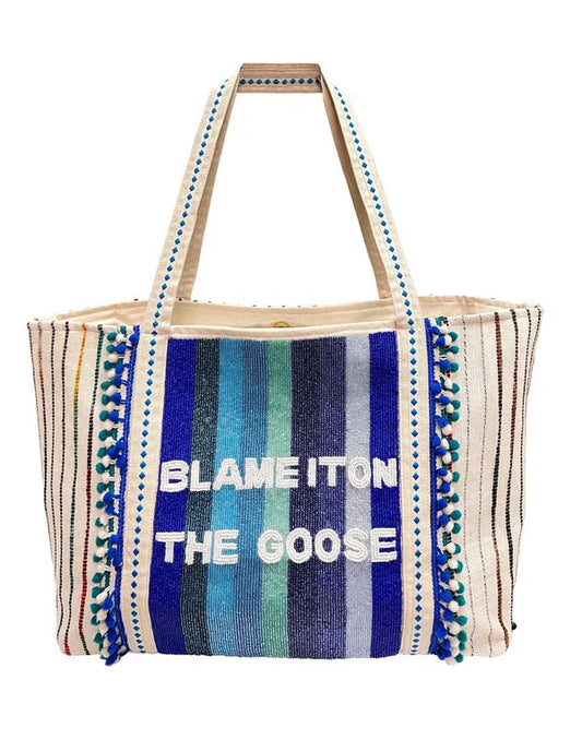 Blame It On The Goose Beaded Tote