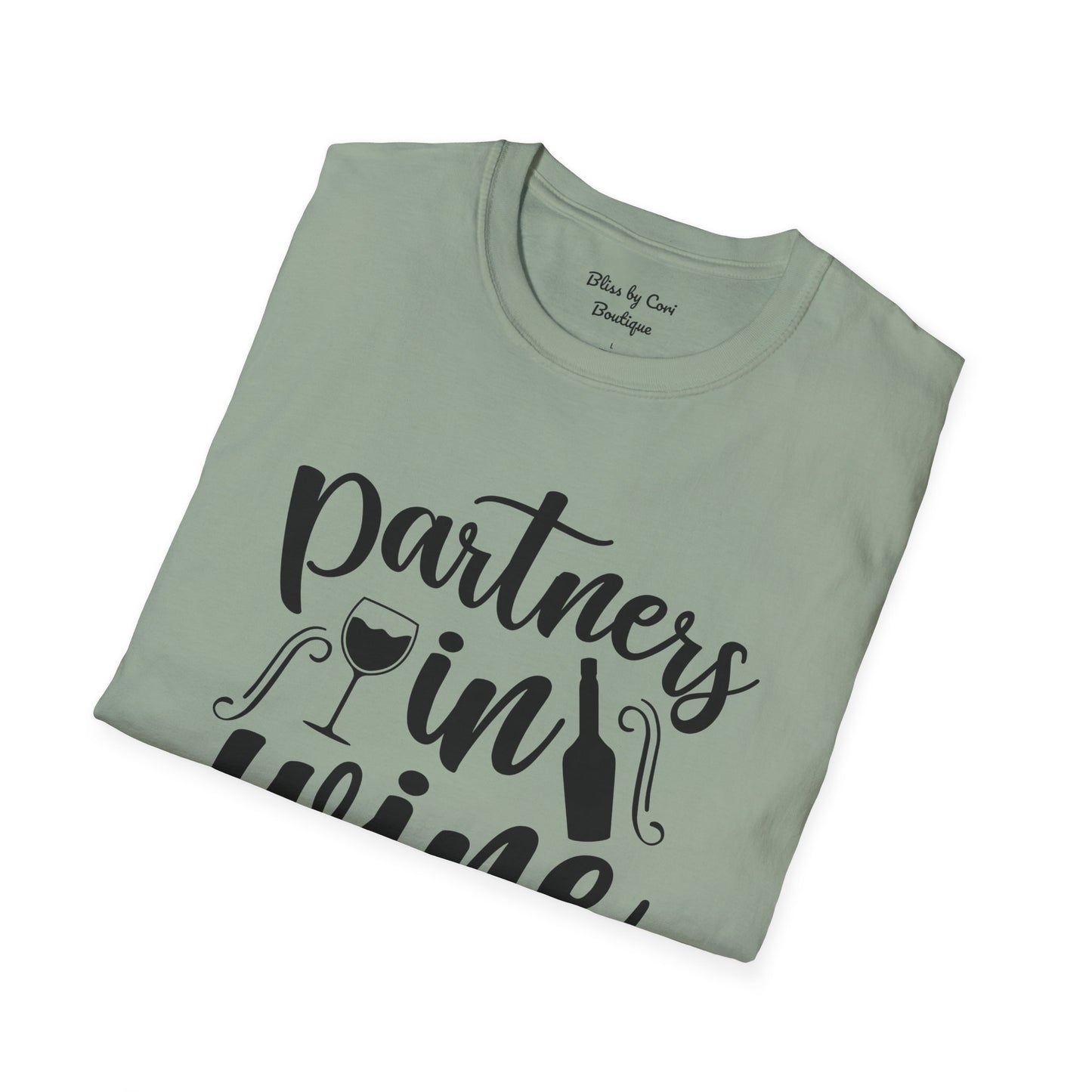 Partners In Wine Softstyle T-Shirt Available In 14 Colors