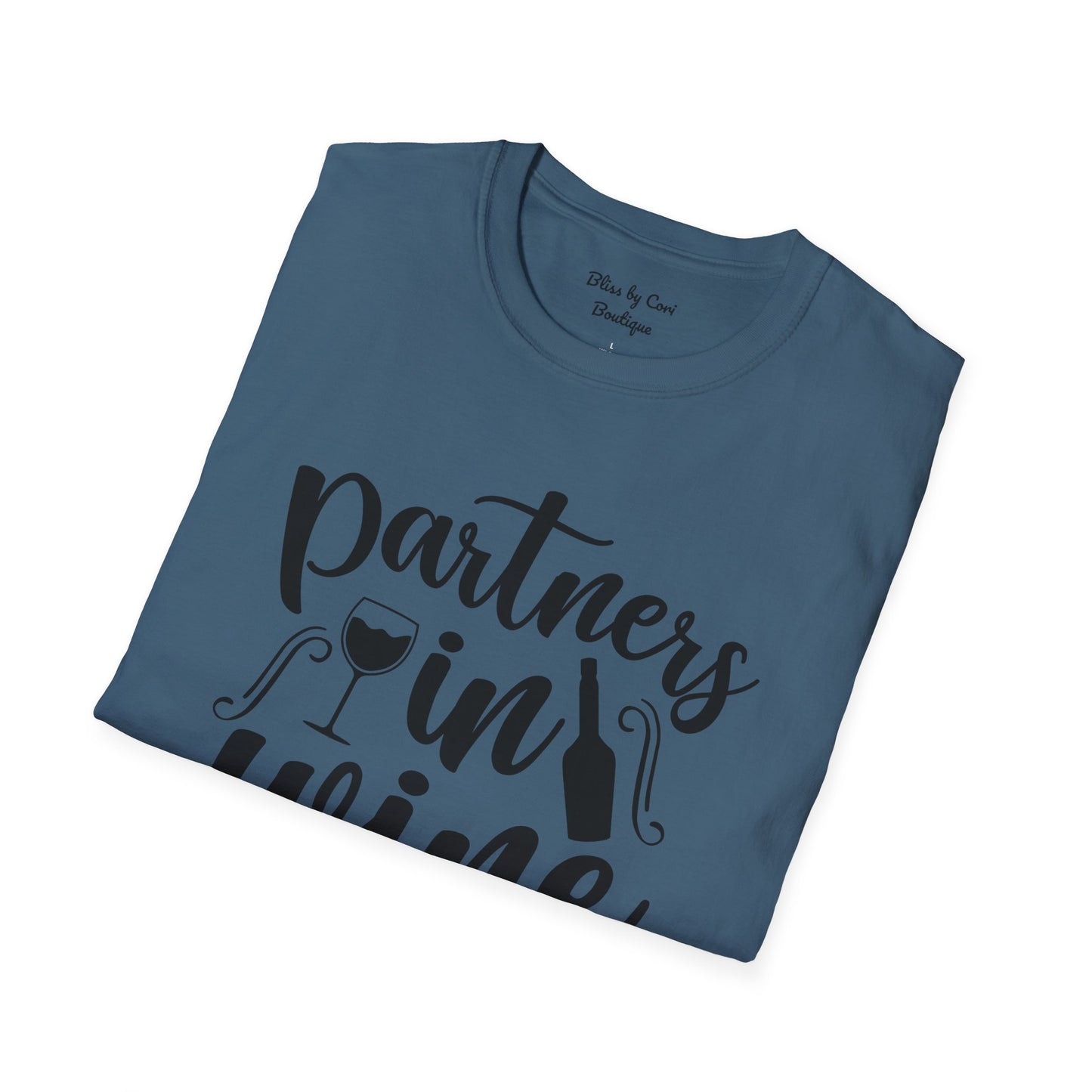 Partners In Wine Softstyle T-Shirt Available In 14 Colors