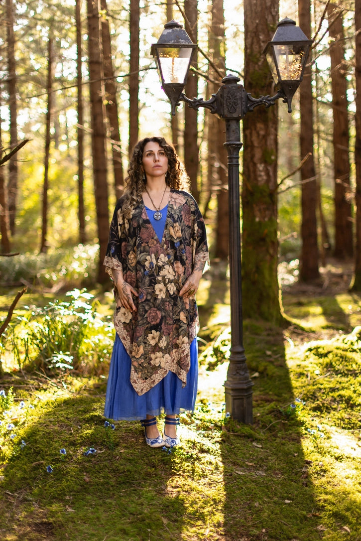 Lionheart Bohemian Goddess Starduster Kimono with Botanicals - Pre Order - Ships in March 2026