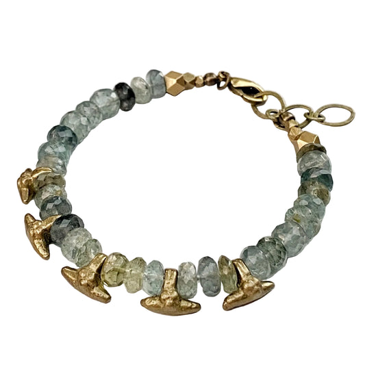 Alexia Viola Napa Asilomar Bracelet Moss Aquamarine