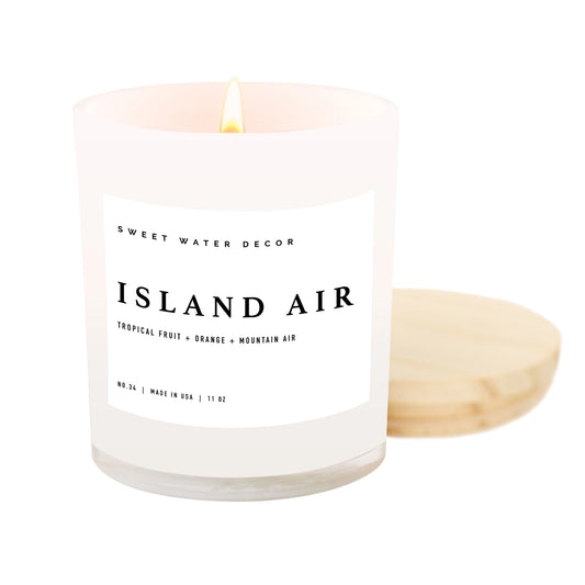 Island Air 11 oz Soy Candle - Home Decor & Gifts