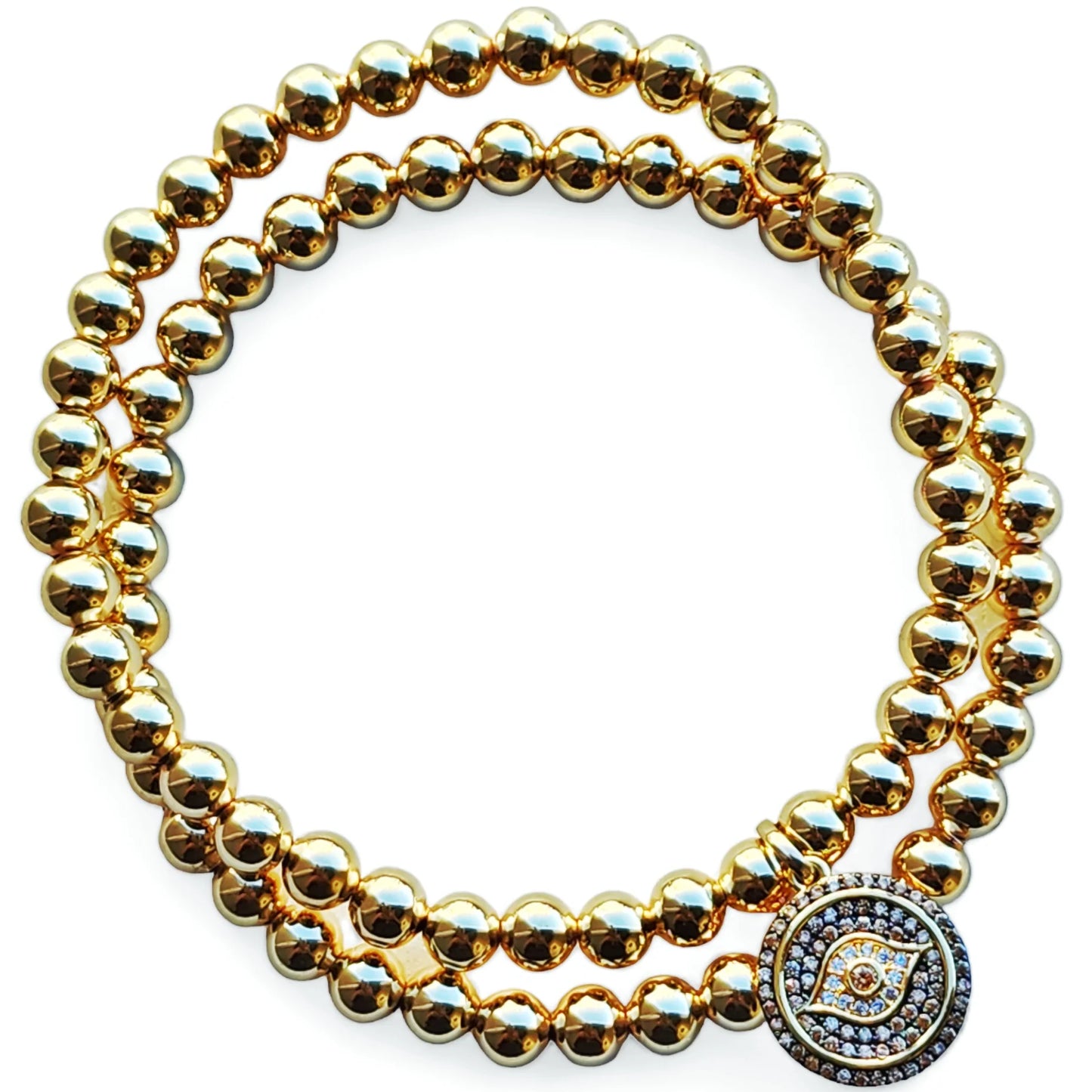 Evil Eye Protection Bracelet Set