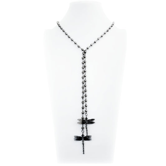 Dragonfly Lariat  Necklace