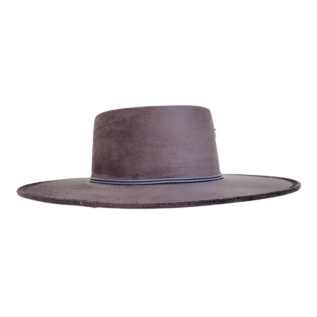 Petra Savage Top Quality Vegan Suede Hat - Paloma