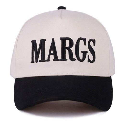 Margs Two Tone Canvas Cotton Cap & Colors - Available in 7 Colors