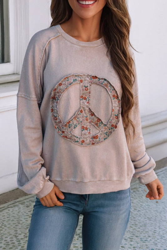 Peace Symbol Sweatshirt