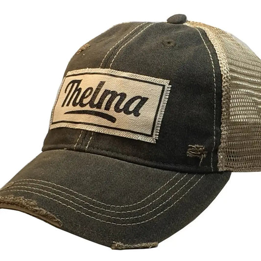 Thelma Distressed Trucker Hat