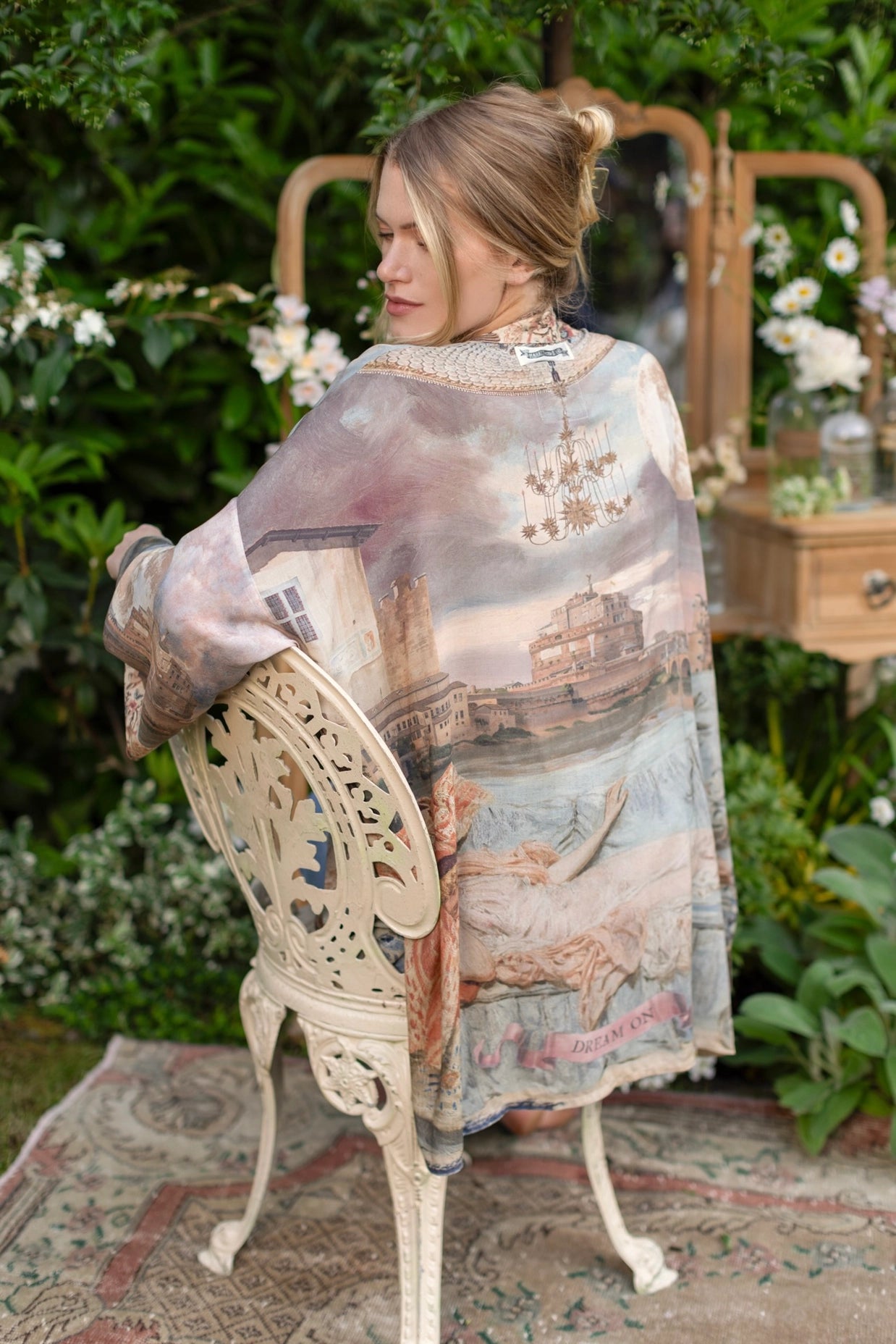 Market Of Stars Imaginarium Bamboo Bohemian Kimono Cardigan with Belt Pre Order Ships February 2025