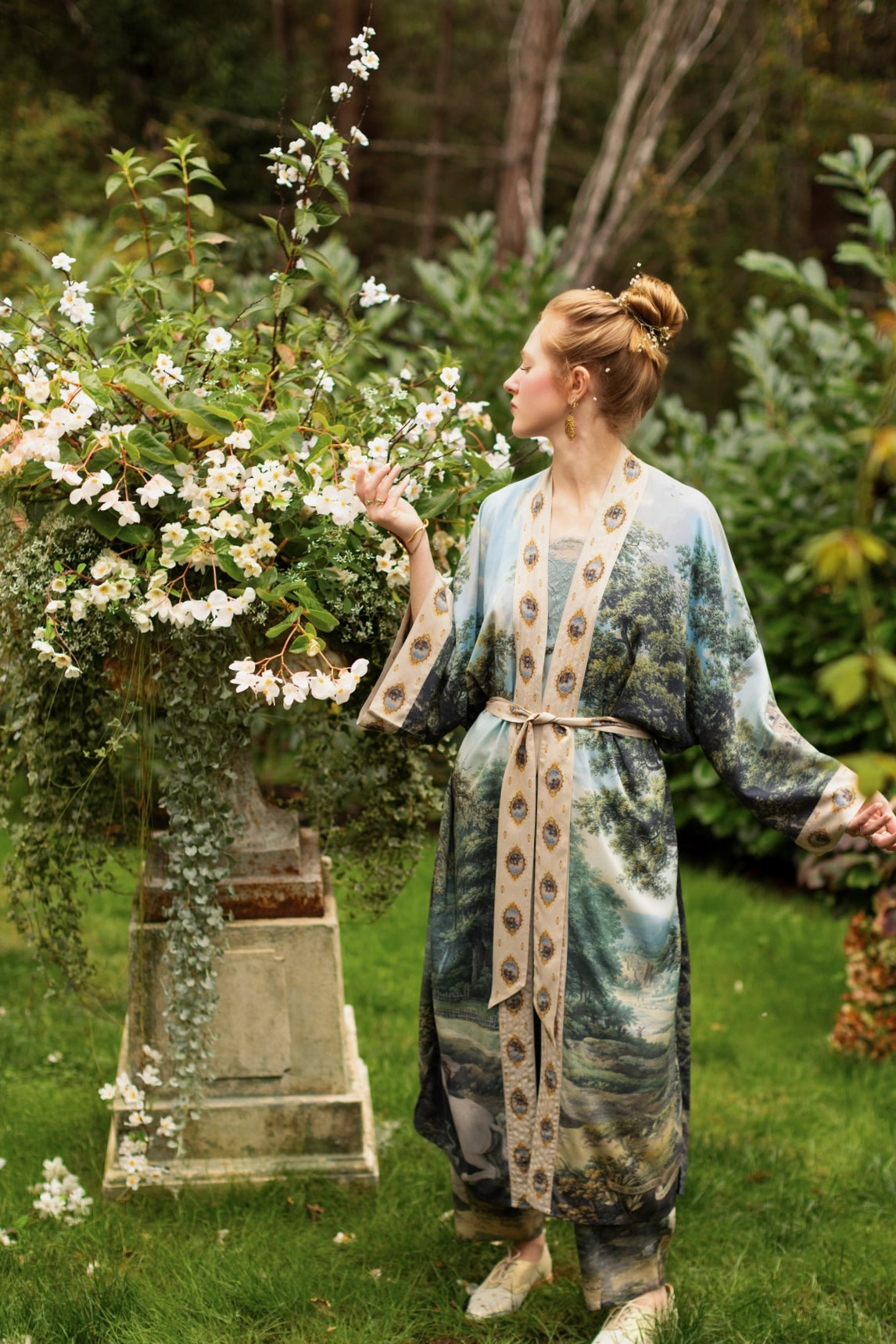 The Mythmaker Opera Duster w/ Pastoral Landscape & Unicorn Pre-Order Ship March 2026