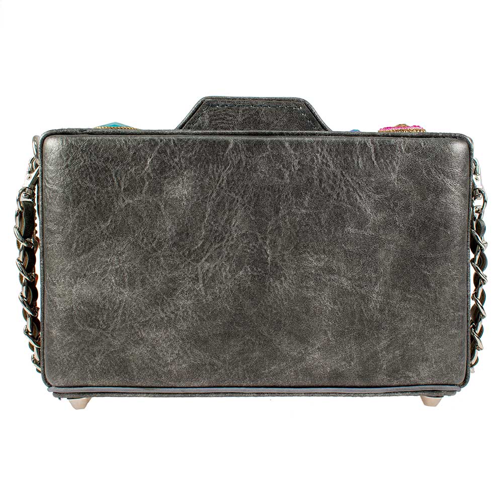 Mary Frances - Life in Color Beaded Crossbody Camera Handbag