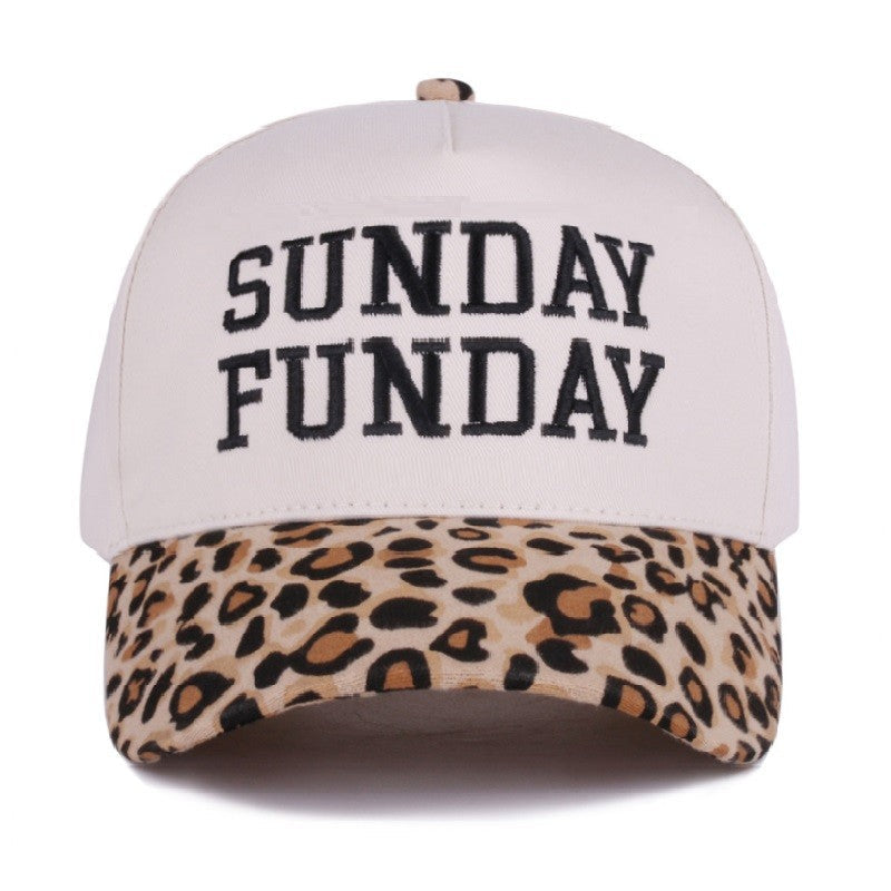 Sunday Funday Two Tone Canvas Cotton Cap & Colors - Available in 7 Colors