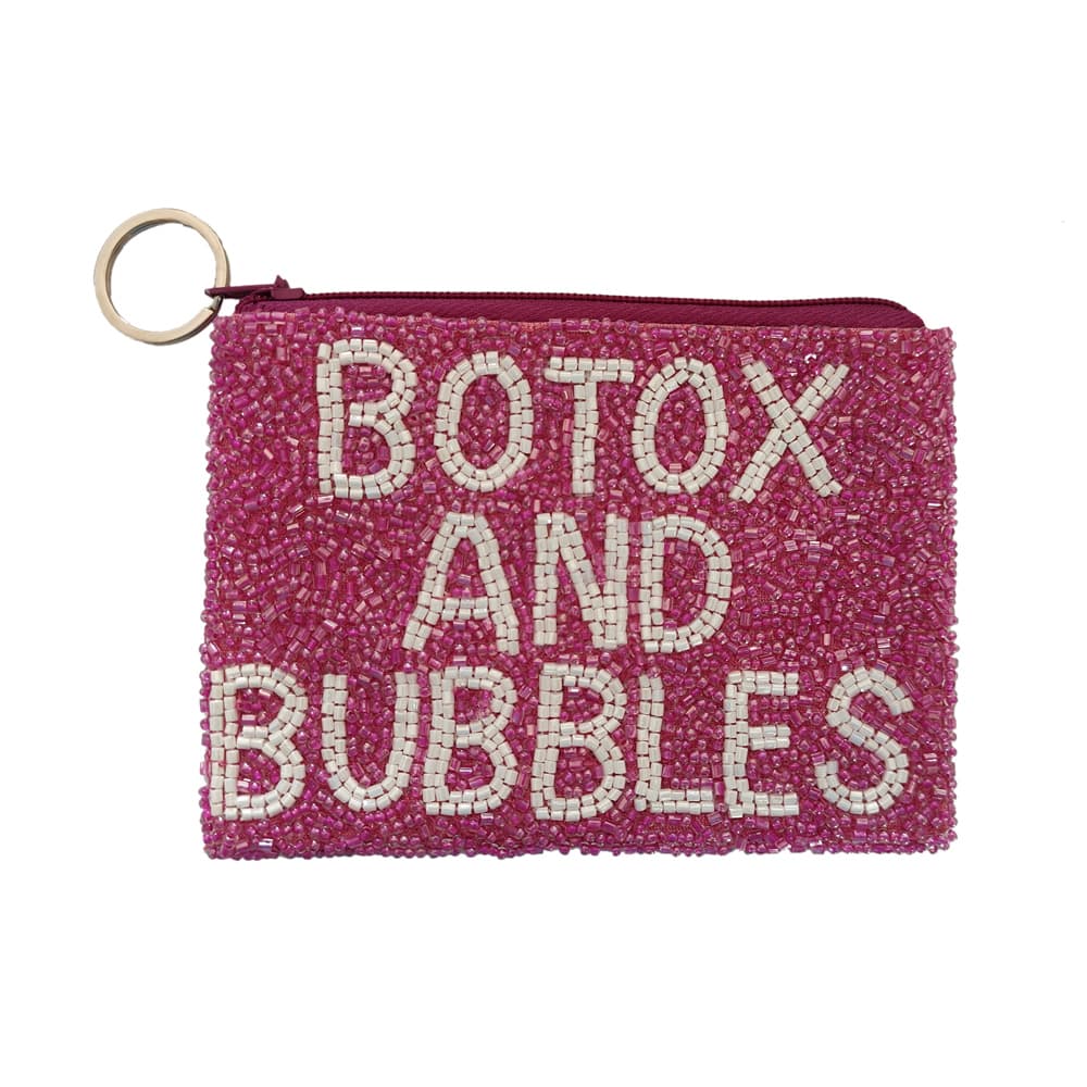 Tiana New York - Botox And Bubbles Muti Beaded Coin Purse