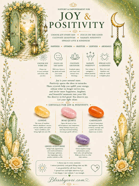 Joy & Positivity Gemstone Bracelet Stack