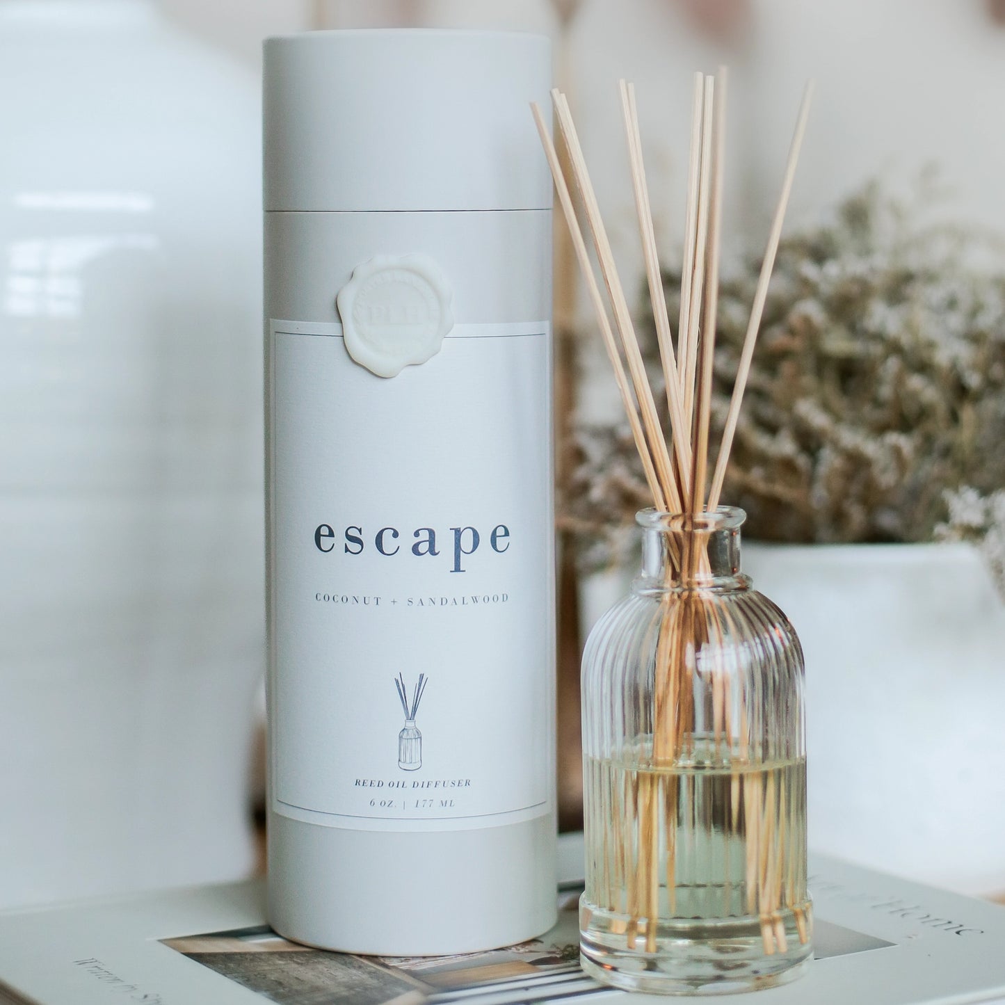 Escape | Coconut + Sandalwood Reed Diffuser