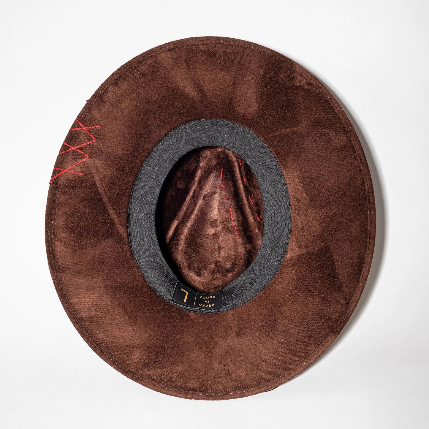 Top Quality Vegan Suede Hat - Coachella Cowgirl Brown