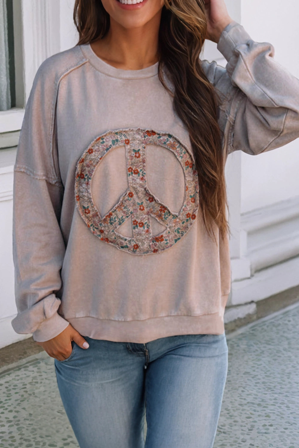 Peace Symbol Sweatshirt