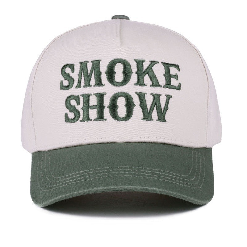 Smoke Show Two Tone Canvas Cotton Cap & Colors - Available in 7 Colors