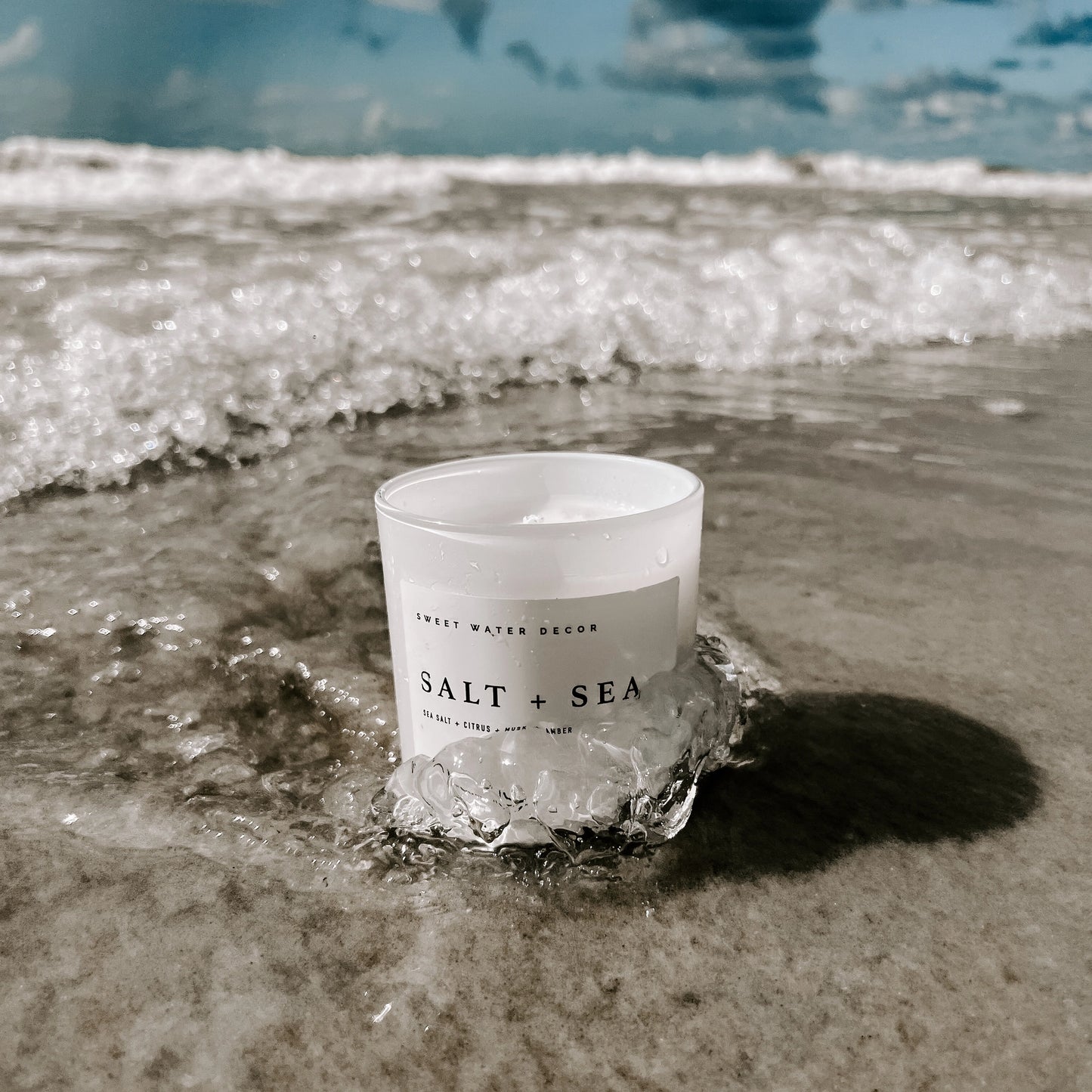 Salt & Sea 11 oz Soy Candle - Home Decor & Gifts