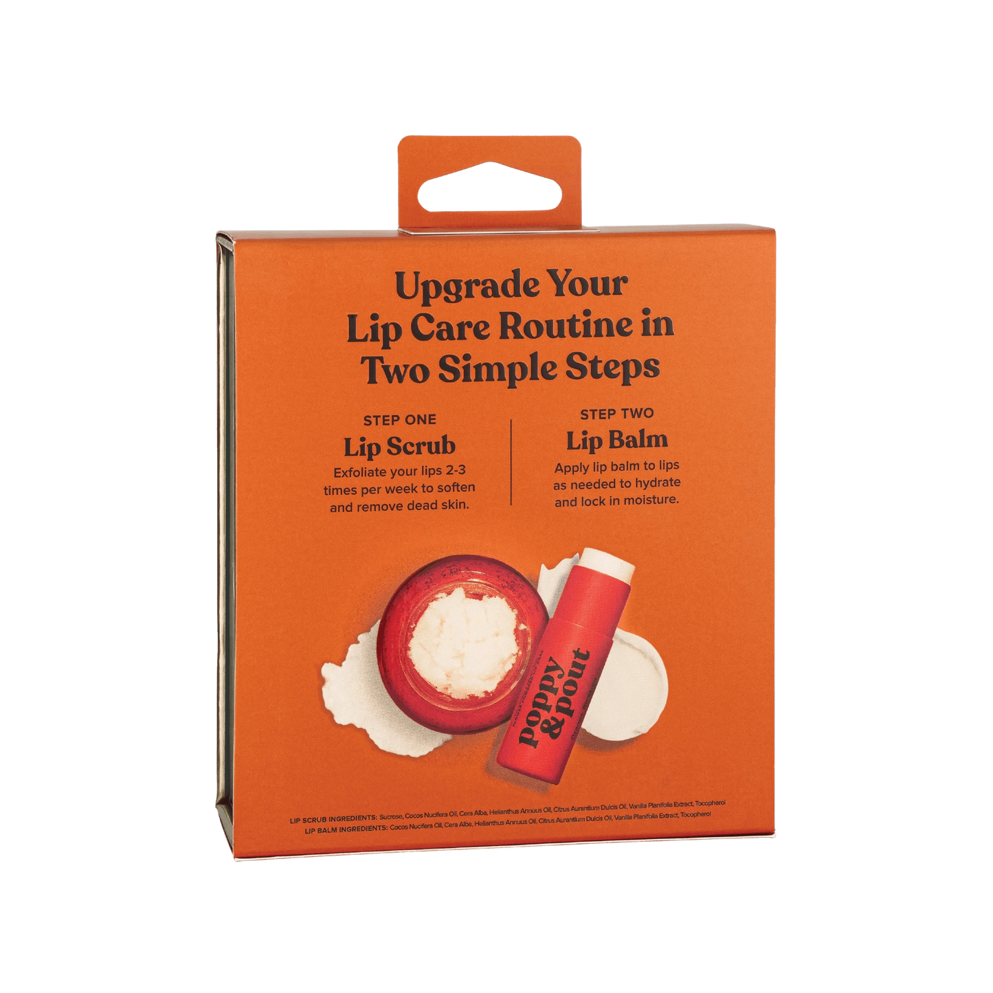 Poppy & Pout Orange Blossom Lip Care Duo