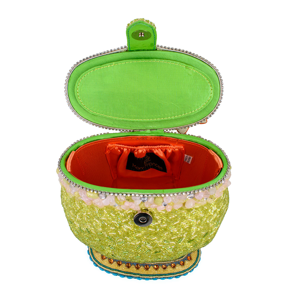 Mary Frances - Salty Beaded Margarita Top Handle Bag