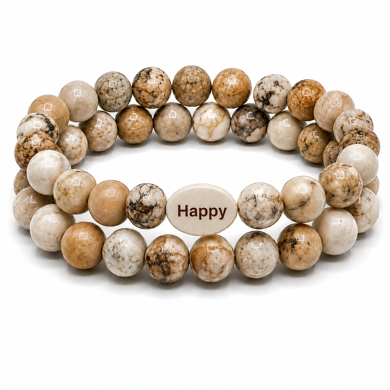 Happy Gemstone Bracelet Set