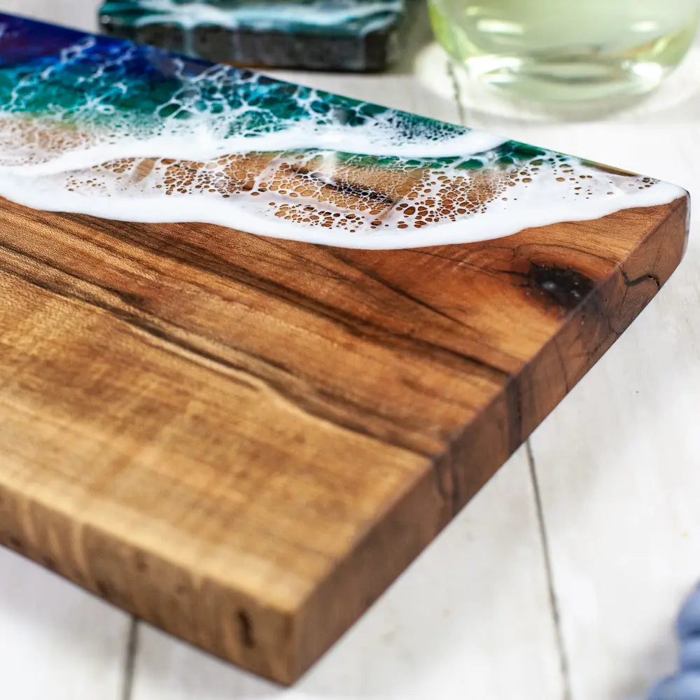 Ocean Charcuterie Board - Maple Wood