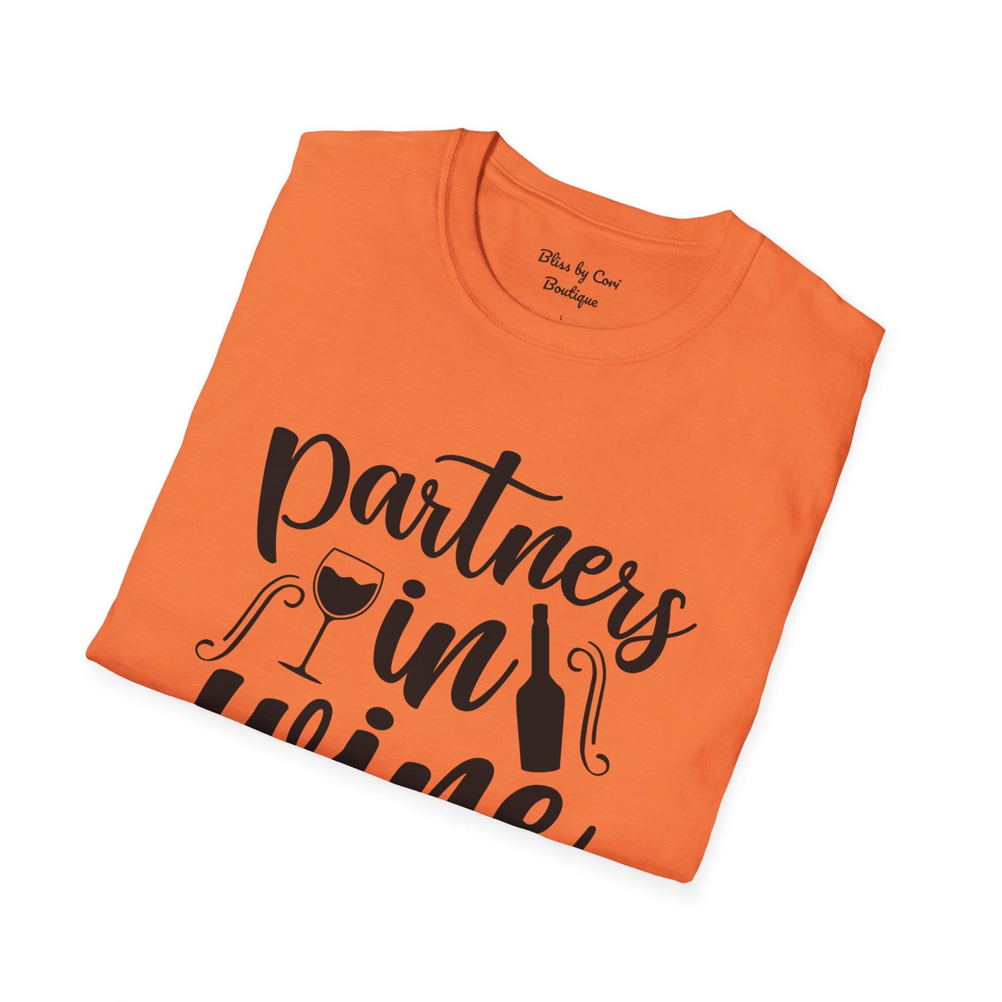 Partners In Wine Softstyle T-Shirt Available In 14 Colors