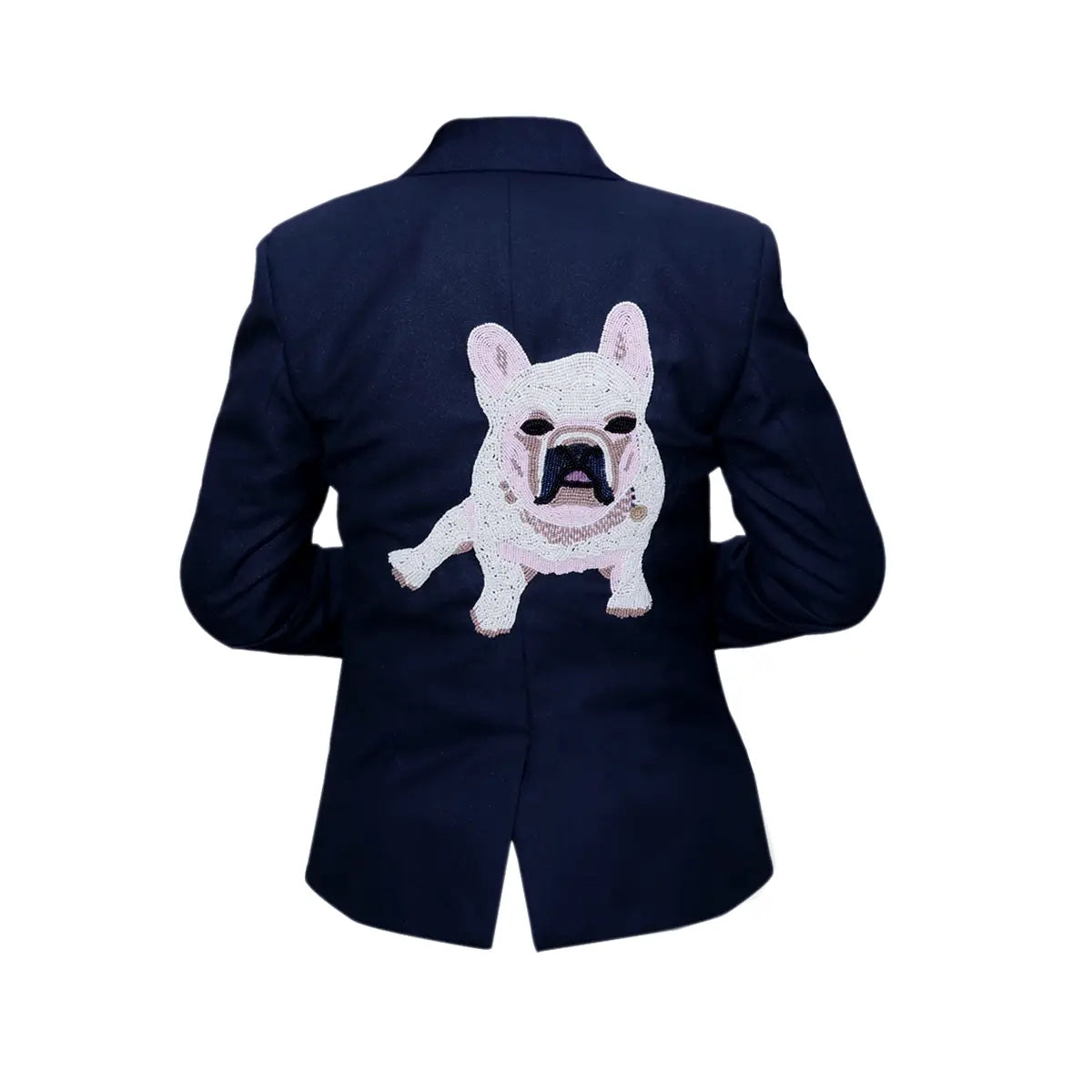 Tiana New York - French Bulldog BL375 Multi Beaded Blazer