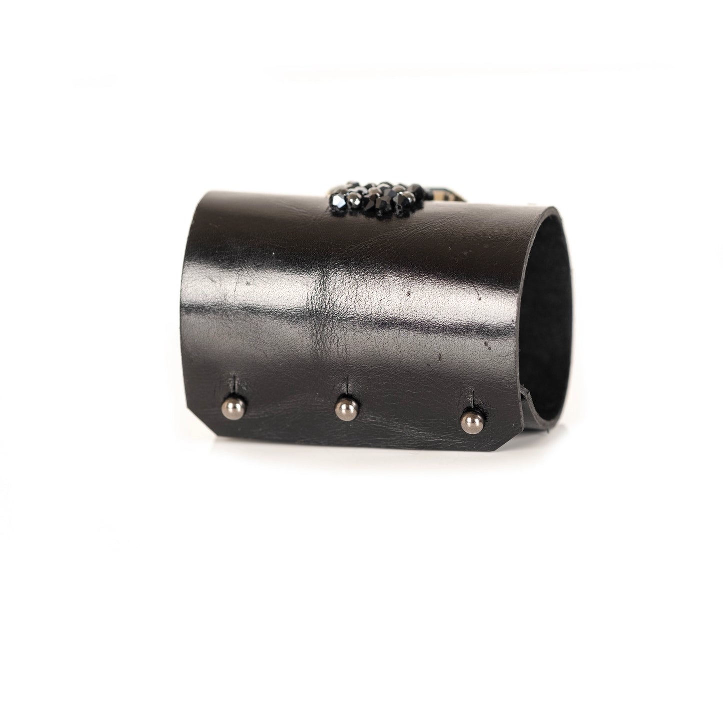 The Agate Will Leather Cuff Bracelet