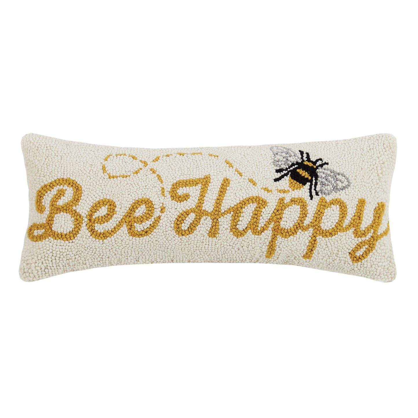 Bee Happy Hook Pillow - Preorder For July